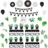 95 Pcs Happy Birthday Bulletin Board Set Boho Plant Birthday Calendars Pocket Chart Bulletin Board Decor Eucalyptus Birthday Classroom Decorations...