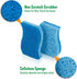 Pine-Sol Non Scratch Scrub Sponges - Double Sided Dish Scrubber Safe for Nonstick Cookware - Kitchen Essentials for Dishwashing and Cleaning, 2 Pa...