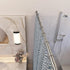 Design House 561019 Classic Adjustable Shower Rod for Bathroom, 36 to 63-inch, Polished Chrome...