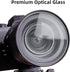 49mm Blue Streak Effect filter, Premium Optical Glass 360° Rotatable Anamorphic Flare Special Effects Lens Filter...