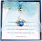 Something Blue for Bride to Be on Wedding Gifts Bridal Angel Bouquet Garter Charm from Mom Dad Grandma Sister Friends...