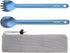 OUTXE Titanium Long Handle Spork and Spoon, 8.7-Inch Soup Spoon, Camping Spork and Spoon, Eco-Friendly Coffee Spoon, Spork and Spoon Set...