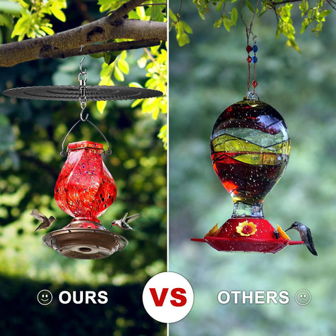 11.2" Metal Bird Feeder Rain Guard, Black Dome Shield Umbrella Cover for Hummingbird Feeder Oriole Feeder, Squirrel Baffles for Bird Feeders...