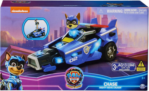Paw Patrol: The Mighty Movie, Toy Car with Chase Mighty Pups Action Figure, Lights and Sounds, Kids Toys for Boys & Girls 3+...