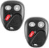 KeylessOption Key Fob Replacement for 2003 2004 2005 2006 2007 Chevrolet Chevy Silverado Suburban Tahoe GMC Sierra Yukon Cadillac Escalade Hummer ...