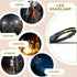 ALES-M Rechargeable Headlamp Light, Lightweight Headband Light, Led Lamp Camping Gear- COB230° Wide Beam Headlamp, Motion Sensor Work Light, Head ...