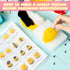 WATINC Set of 4 Cute Animal Needle Felting Starter Kit Frog Chick Bee Narwhal Animal Doll Wool Felting Tools Felt Needles Foam Mat DIY Needlework ...