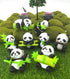 Fairy Garden Accessories,8pcs Panda Figurines Fairy Garden Kit- for DIY Fairy Garden,Patio, Lawn, Micro Landscape, Yard Bonsai Decals and Also for...