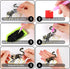 Siifert 20 Pcs Diamond Painting Keychain Kits with Tools Cute Hanging Diamond Painting Keychains Cat Skull Camping Drill Diamond Painting Key Chai...