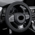 Elastic Stretch Steering Wheel Cover, Universal Interior Accessories Steering Wheel Cover for Women & Men, Breathable Microfiber Ice Silk, Anti-Sl...