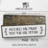 Motivation Wood Signs (Medium - Wood And Metal, Mistakes Are Proof That You Are Trying)...
