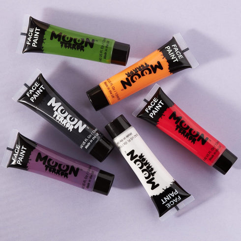 Halloween Face Paint Body Paint by Moon Terror - Poison Purple - SFX Make up, Special Effects Make up - 0.40fl oz...