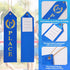 48PCS Award Ribbons, Medal Ribbons for 1st, 2nd, 3rd Place, Event Card & Rope Included, Perfect for Competitions, Sports Events, School Challenges...