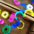 YEQIN 100 pcs/Pack Sewing Bobbin Small Clips Sewing Tool Clip Accessory Bobbin Holder Clips Colorful Thread Clips Holder Tool...