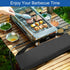 Grill Storage Bag, Outdoor Grilling Bags, Grill Storage Tool Bag Backpack, Oxford Cloth Grill Utensil Storage, Foldable Grill Tool Bag for Camping...