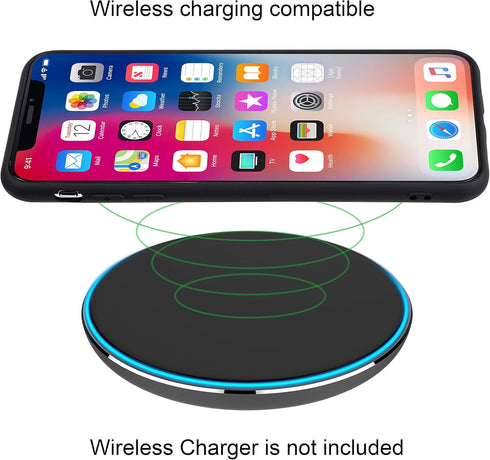 Wisdompro Case for iPhone XR, Bundle of 5 Pack Extra Thin Slim Jelly Soft TPU Gel Protective Case Cover for Apple iPhone XR (Black, Aqua Blue, Nak...