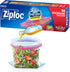 Ziploc Gallon Food Storage Bags, Stay Open Design with Stand-Up Bottom, Easy to Fill, 38 Count...