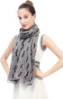 Lina & Lily Halloween Bat Print Women's Scarf Shawl Wrap Lightweight...