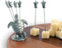 Vagabond House Pewter Sea Turtle Cheese Martini Olive Cocktail Stainless Steel Pick Set Skewer Fruit Toothpicks (6 picks in set) 4 inch Tall...