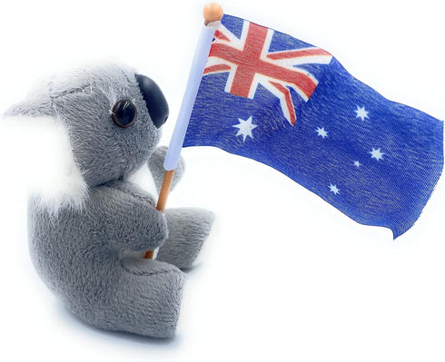Koala Stuffed Animal Small Plush Koala Bear 4" Stuffed Koala with Flag Super Soft Koala Plush Australian Souvenir Gifts...