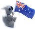 Koala Stuffed Animal Small Plush Koala Bear 4" Stuffed Koala with Flag Super Soft Koala Plush Australian Souvenir Gifts...