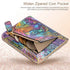 APHISON Womens Wallet, Slim Small Wallet for Women RFID Wallet Women Cartoon Microfiber Leather with ID Credit Card Holder Zipper Coin Pocket Bifo...