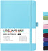 Graph Grid Paper Notebook/Journal - Classic Journal/Notebook with Ribbon Divider, Hardcover with Thick Paper, 5.3" x 8.26", Banded + Pen Holder +I...