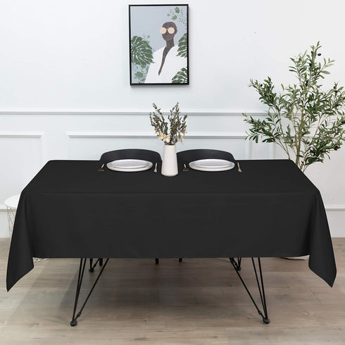 sancua Rectangle Tablecloth - 70 x 90 Inch - Stain and Wrinkle Resistant Washable Polyester Table Cloth, Decorative Fabric Table Cover for Dining ...