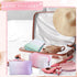 3pcs Travel Makeup Cosmetic Bag,Hotipine Cute Makeup Zipper Pouch Toiletry Bag,Waterproof Large Purse Organizer,Portable Beauty Storage Brush Aest...
