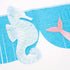 Meri Meri Mermaid Fringe Party Banner (Pack of 2), 8.5' Party Garland Including Excess Cord, Mermaid Party Decorations...
