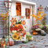Halloween Fall Garden Flags 12x18 Double Sided,Thanksgiving Pumpkin Sunflower Small Yard Flags Garden Outside Decor,Hello Fall Decorations for Hom...