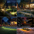 2 Pack Solar Light for Outside: Ladybug Path Lights for Pathway Yard Art Garden Decor - High Flexibility Swaying Outdoor Lights - Unique Gifts...