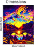 CYNART Paint by Numbers for Adults Beginner, Mountain Moon Lake Adult Paint by Numbers Kits on Landscape Painting Kits for Kids,Painting by Number...
