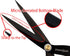 by Emma Oliver – 7-1/2 Inch Serrated Blade Shears – Perfect for Cutting Fabric, Cloth, Paper & More (7-1/2")...