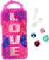 Barbie Crystal Jewelry Set - Sparkling Creations for Kids', Jewelry Making Kit, Bracelets, Necklaces, and More, Ages 3 and Up...