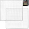 13 x 12 Inches Dehydrator Trays Compatible with CP267-FD Only Stainless Steel Dehydrator Drying Mesh Screens Stainless Steel Tray for Dehydrator D...