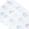Summer Muslin Changing Pad Cover Teal-Muslin (Geometric)...