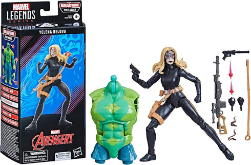 Marvel Legends Series: Yelena Belova Black Widow, Classic Comic Collectible 6-Inch Action Figure, 4+ Years...