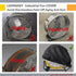 Industrial Fan Cover,Waterproof&Dustproof Cover Suitable for 24" High Velocity Movement Heavy Duty Drum Fan, Heavy Duty Outdoor Floor Fan Cover,Fi...