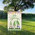 Hello Spring Cute Gnomes Floral Garden Flag Vertical Double Sided 12.5x18 Inch Welcome Spring Garden Flag Burlap Holiday Outdoor Decor...