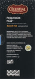 Celestial Seasonings Peppermint Peak Black Tea, 20 Tea Bags...