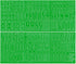 Graphic Products Permanent Adhesive Vinyl Letters and Numbers (160 /pkg), 3", Green...