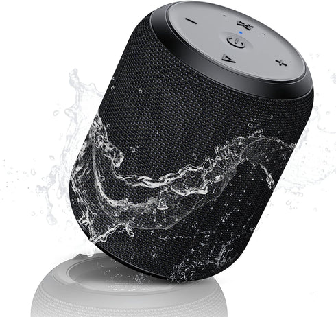 NOTABRICK Bluetooth Speakers, 15W Portable Speakers Bluetooth Wireless V5.0 with Stereo Sound, Active Extra Bass, IPX6 Waterproof Shower Speaker, ...