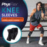 Knee Brace for Pain Relief - 2 Pack Knee Compression Sleeves for Men and Women - Support for Weightlifting, Gym, Workout, Volleyball - Meniscus Te...