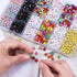 EYENICE 1200 Pieces Multicoloured Letter Beads Kits for Jewelry Making,A-Z Alphabet Beads and Number Beads for DIY Necklace,Bracelet,Crafts, Keych...