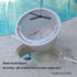Pool Skimmer Basket/Skimmer Lid Lifting Hook and Pool Test Strip Holder for Pool Cleaning and Pool Maintenance - MADE IN THE USA - the Knee Saver ...