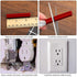 24 Pcs Electrical Outlet Spacers Box Extender Kit Round Electrical Box Extender 12 Pcs Switch and Receptacle Screw Straight and 12 Pcs Longer Scre...