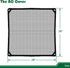 Air Conditioner Cover 28" X 28" All Seasons AC Covers for Outside Unit Includes Bungee Cords AC Compressor Condenser Top Cover Solid Black...
