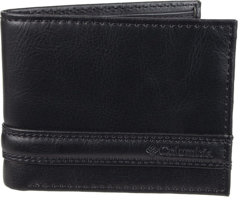 Columbia Men's Leather Traveler Wallet...