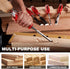HAUTMEC 1/2" High Impact Wood Chisel for Woodworking, Drop-Forged CRV Steel, Beveled Edge Blade, Ergonomic Handle Wood Chisel for Carpentry,Wood C...